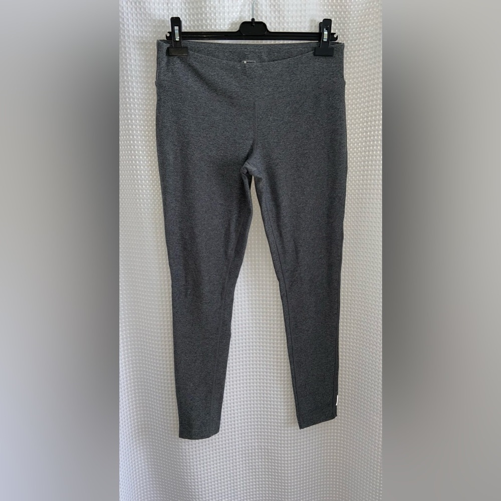 Mondetta heathered gray stretchy leggings size Large‎